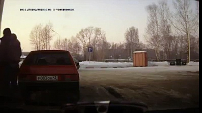 Amazing guy Lifts car with his hands