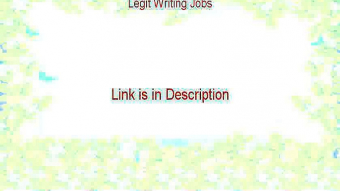 Legit Writing Jobs Free Review (Legit Review)