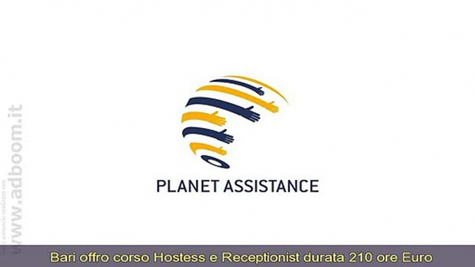 BARI, GRUMO APPULA  CORSO HOSTESS E RECEPTIONIST EURO 450