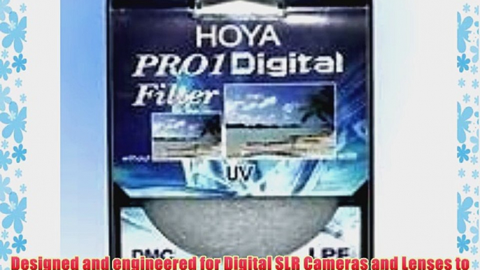 Hoya 49mm DMC PRO1 Digital Multi-Coated UV (Ultra Violet) Filter.