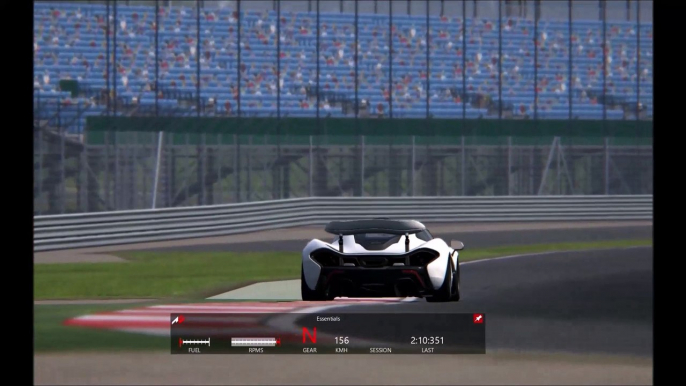 McLaren P1, Silverstone Circuit, Replay, Assetto Corsa