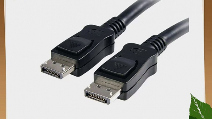 StarTech.com DISPLPORT30L 30-Feet DisplayPort Cable with Latches - M/M