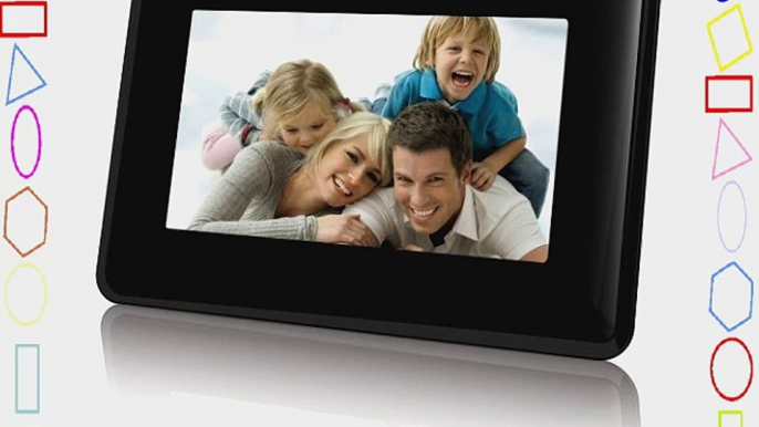 Coby Widescreen Digital Photo Frame with Photo Slideshow Mode - DP730