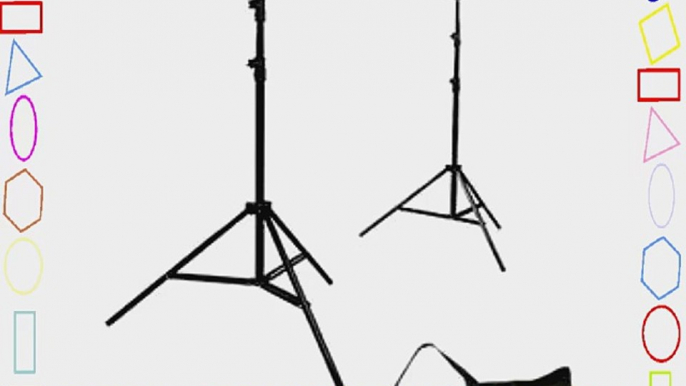 New Photography Portable Backdrop Stand Kit Full Size adjustable with carrying bag