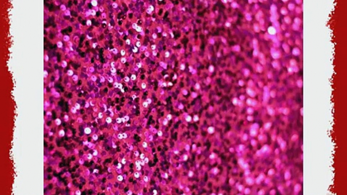 Raspberry Pink Sequin Fabric Backdrop 5ft x 6ft