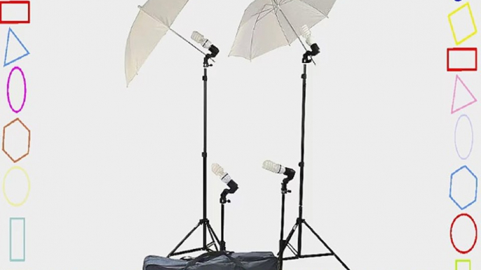 ePhoto 2 Main Lights 2 Background Lights Photography Studio Lighting Digital Video Continuous