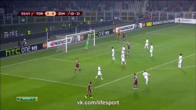 Torino 1 - 0 Zenit Petersburg All Goals and Full Highlights 19/03/2015 - Europa League