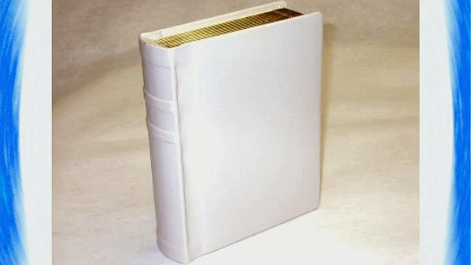 Professional 5x7 Ivory Slip-In Wedding/Parent Photo Album holds 24 Photos