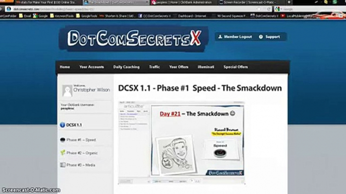 dot com secrets x   my results day 21 FIRST Clickbank Sale! - dotcomsecrets x review