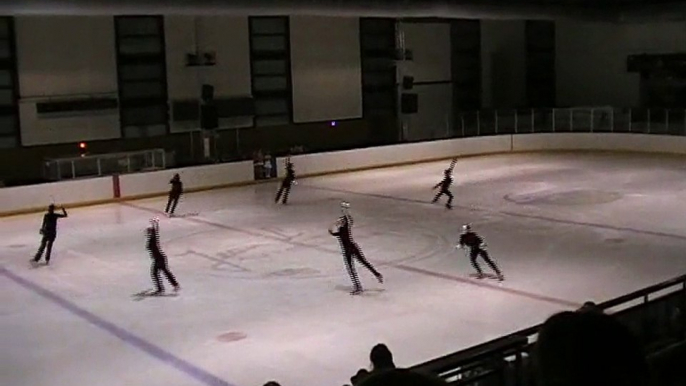 DANCE BALLET SUR GLACE PATINOIRE CHAMBERY Masque de fer