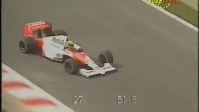 F1 - Belgian GP 1990 - Saturday Qualifying - Eurosport