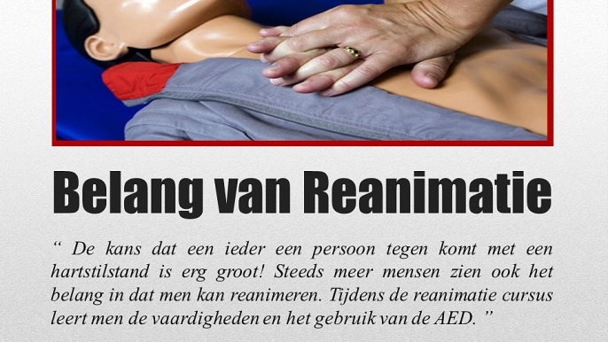 Belang van Reanimatie