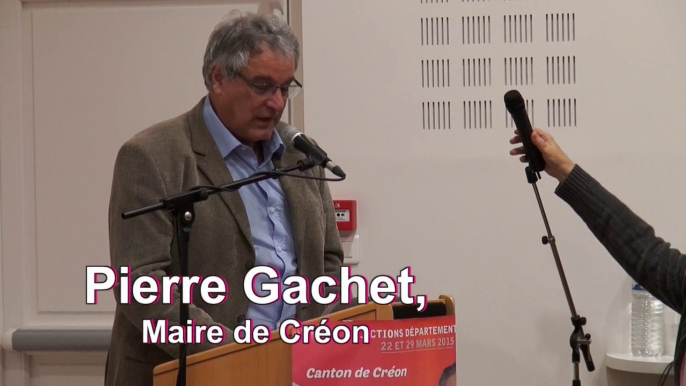 Pierre Gachet soutient J-M Darmian et A-L Fabre-Nadler, candidats aux élections départementales 2015