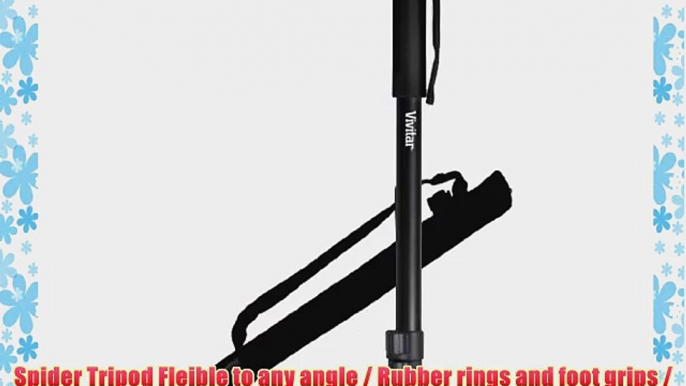 Tripod Kit For Fuji Fujifilm FinePix X-E1 HS30EXR F770EXR F800EXR X100 X100S X10 X-S1 X-Pro