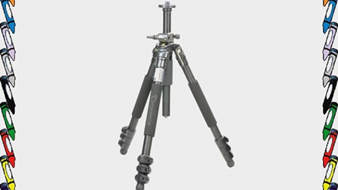 Giottos MTL9360B Professional 4-Section Aluminum Tripod with Flip Leg Locks