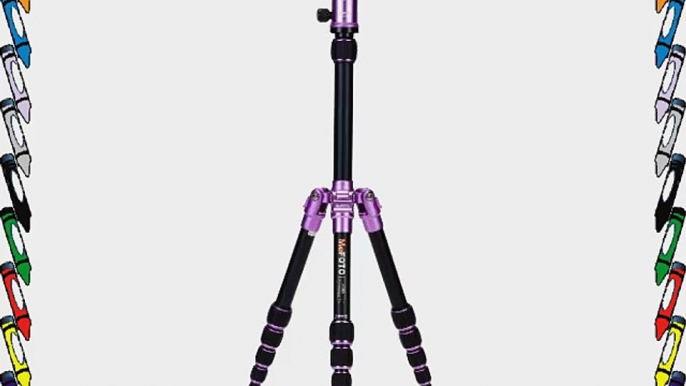 Mefoto A0350Q0P Backpacker Travel Tripod Kits (Purple)