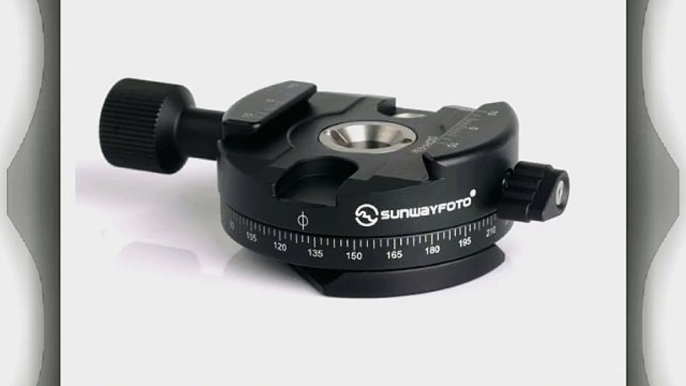 SUNWAYFOTO DDH-03i Fluid Panning Tripod Clamp Arca Compatible DDH03i Sunway