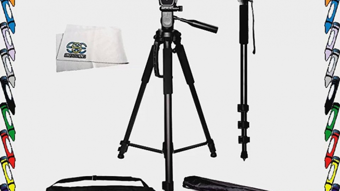 Professional PRO 72 Super Strong Tripod With Deluxe Soft Carrying Case   72 Inch Heavy Duty