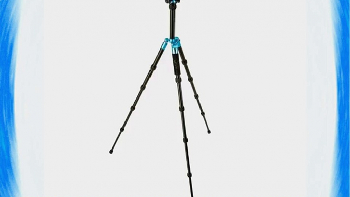 P5ARH 5-Section Aluminumn Compact Reversable Tripod with K3 BallHead