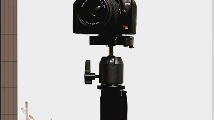 Opteka TH20 Ball Head with Quick Release Plate for Tripods and Monopods