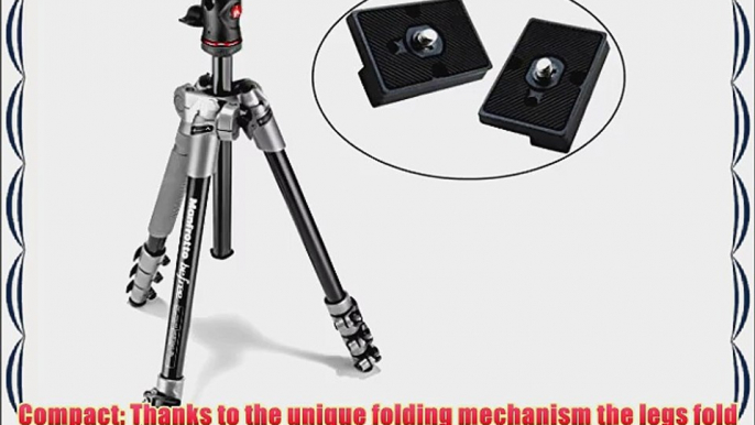 Manfrotto BeFree Compact Lightweight 4 Section Travel Tripod