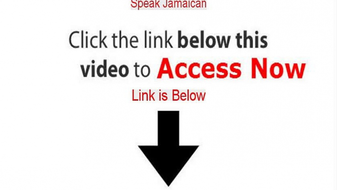 Speak Jamaican PDF Free (speak jamaican app)