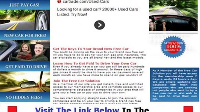 Free Car Solution Review  MUST WATCH BEFORE BUY Bonus + Discount