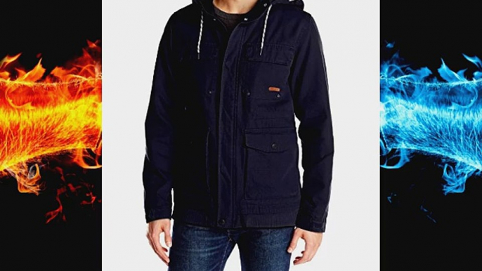 Volcom Mens Troop Insulated Jacket Navy Large