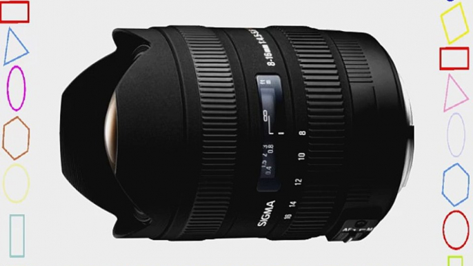 Sigma 8-16mm f/4.5-5.6 DC HSM FLD AF Ultra Wide Zoom Lens for APS-C sized Nikon Digital DSLR