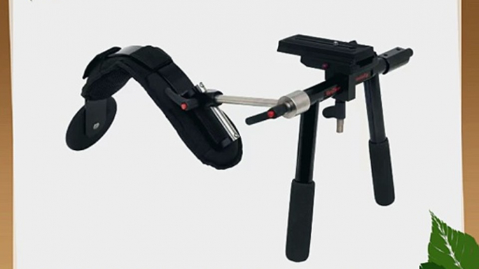 Varizoom Professional Fully  Adjustable Shoulder Support w/ Shock Absorbing Pod  for DV Camcorders