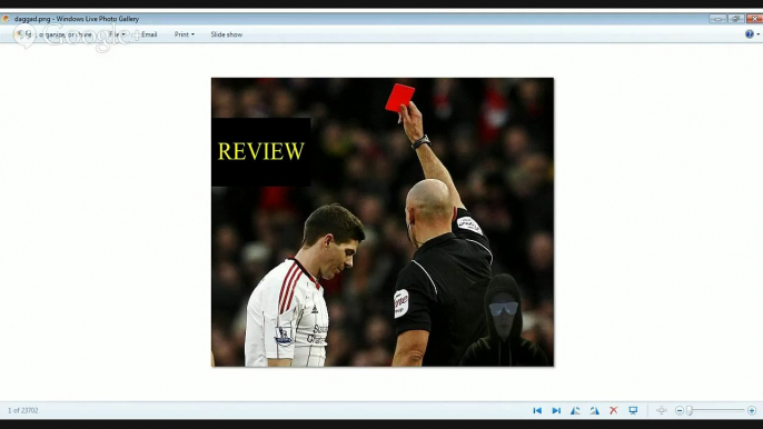 Steven Gerrard Red Card Ejected Ejection Stomping on Ander Herrera Man United My Thoughts Review