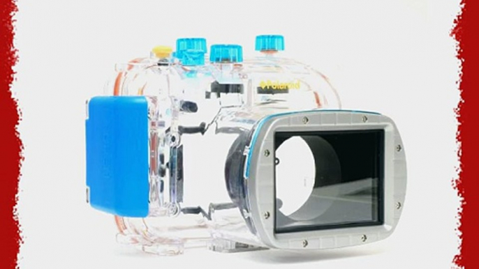 Polaroid Dive Rated Waterproof Underwater Housing Case For Canon Powershot G11 G12 Digital