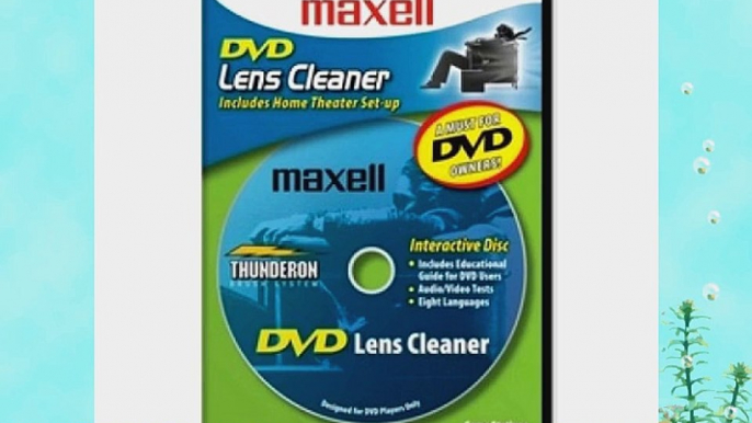 Maxell (190059) DVD-LC DVD Lens Cleaner with Thunderon Brush System - Not For Blu-ray