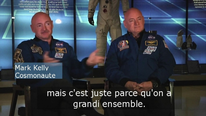 Des jumeaux cosmonautes de la NASA objets d'une expérience sur les longs séjours