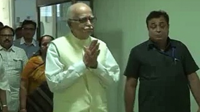 Ahmedabad Sanand Bakrana village adopted by MP Adavni;village visit by Advani