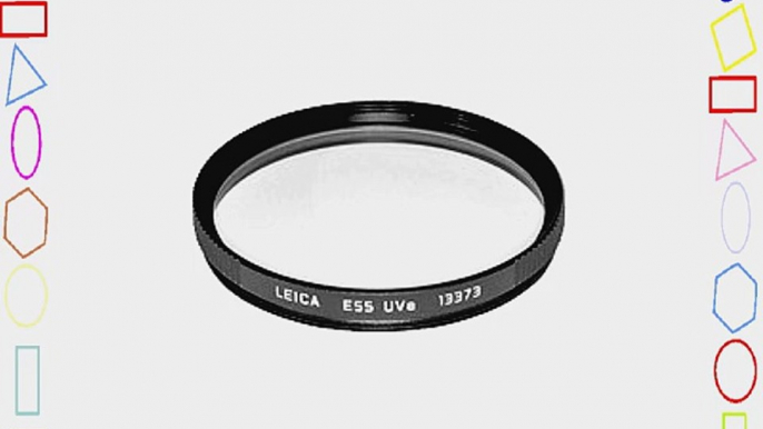 Leica E55 UVa Black Glass Filter (18670)