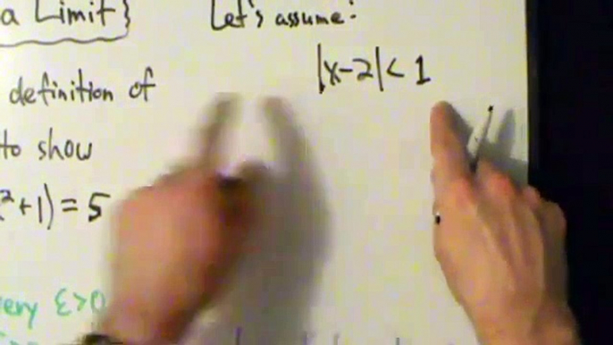 Calculus I - Limits - Formal Limit Definition - A More Complicated Example