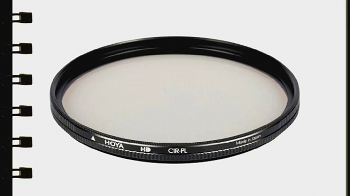 Hoya 62mm Circular Polarizer HD Hardened Glass 8-layer Multi-Coated Filter