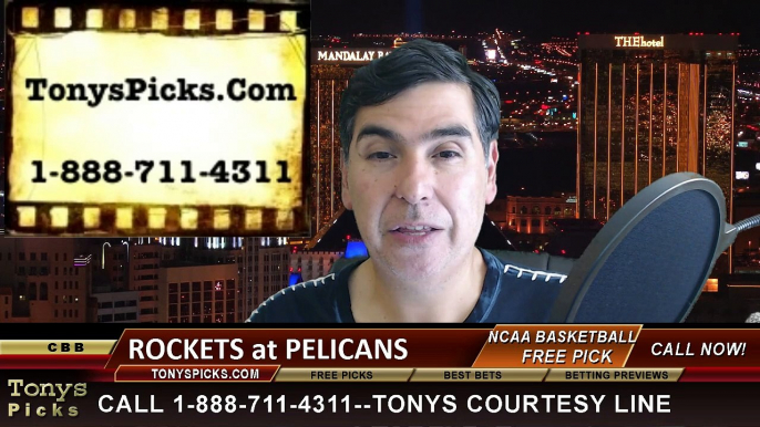 New Orleans Pelicans vs. Houston Rockets Free Pick Prediction NBA Pro Basketball Odds Preview 3-25-2015