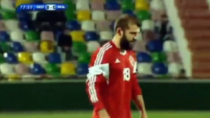 Georgia vs Malta 2-0 ~ All Goals and Highlights (Friendly Match 2015)