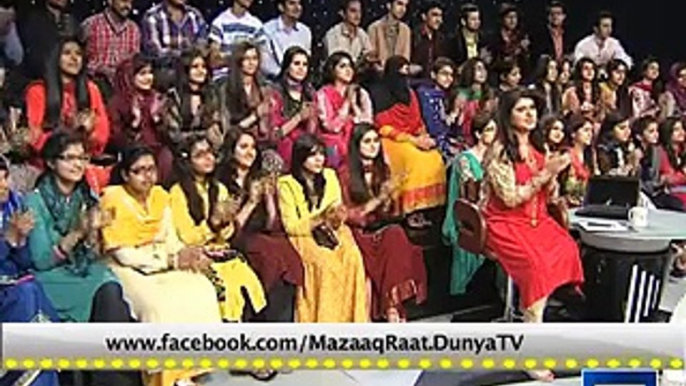 Mazaaq Raat ~ 25th March 2015 - Live Pak News