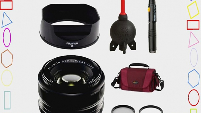 FujiFilm 35mm f/1.4 XF R Lens FUJINON XF35MMF14   2 Pieces Filter Kit  Lens Pen Cleaning System