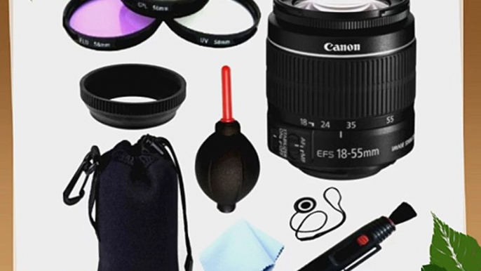 Canon EF-S 18-55mm f/3.5-5.6 IS II SLR Standard Autofocus Zoom Lens for Canon EOS 7D 60D EOS