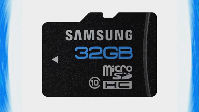 Samsung 32GB High Speed microSDHC Class 10 Memory Card with Adapter. Model number: MB-MSBGA/US