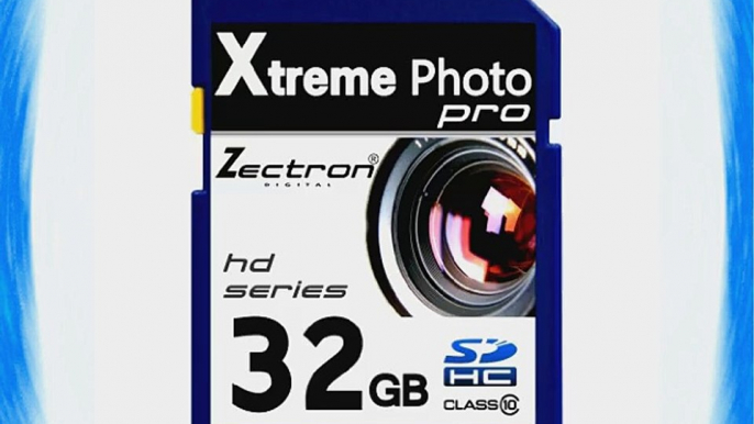 Zectron Pro Memory Card for Canon PowerShot SX50 HS 32GB Class 10 High Speed SDHC card