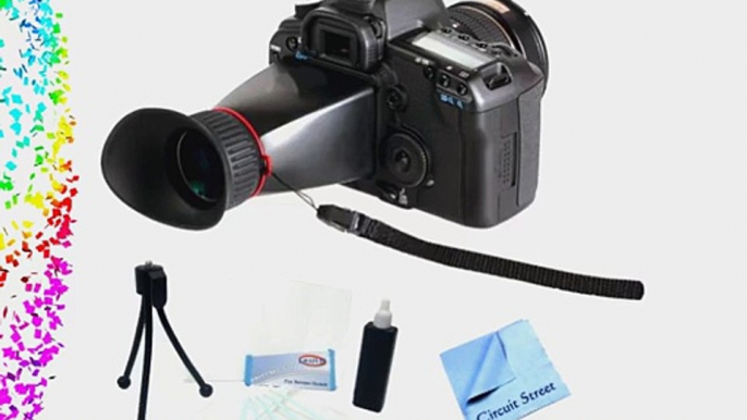 Professional LCD Viewfinder Kit For Sony NEX-F3 NEX-5 NEX-3N Digital SLR Cameras. Also Includes
