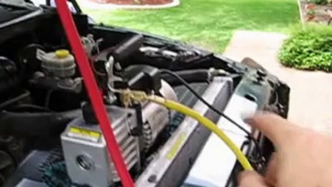 How to evacuate and "pull" vacuum on an R134a car AC system