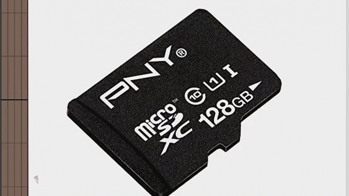 PNY High Performance 128GB High Speed microSDHC Class 10 UHS-1 up to 40MB/sec Flash Memory