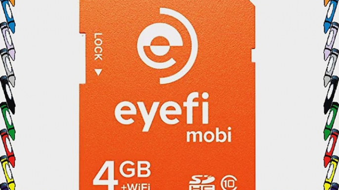 1-year Eyefi Cloud Service with Free Eyefi Mobi 4GB SDHC Class 10 Wi-Fi Memory Card with (MOBI-4-FF1Y)