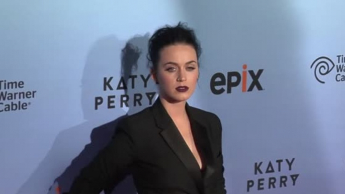 Katy Perry smoulders at Prismatic World Tour movie premiere